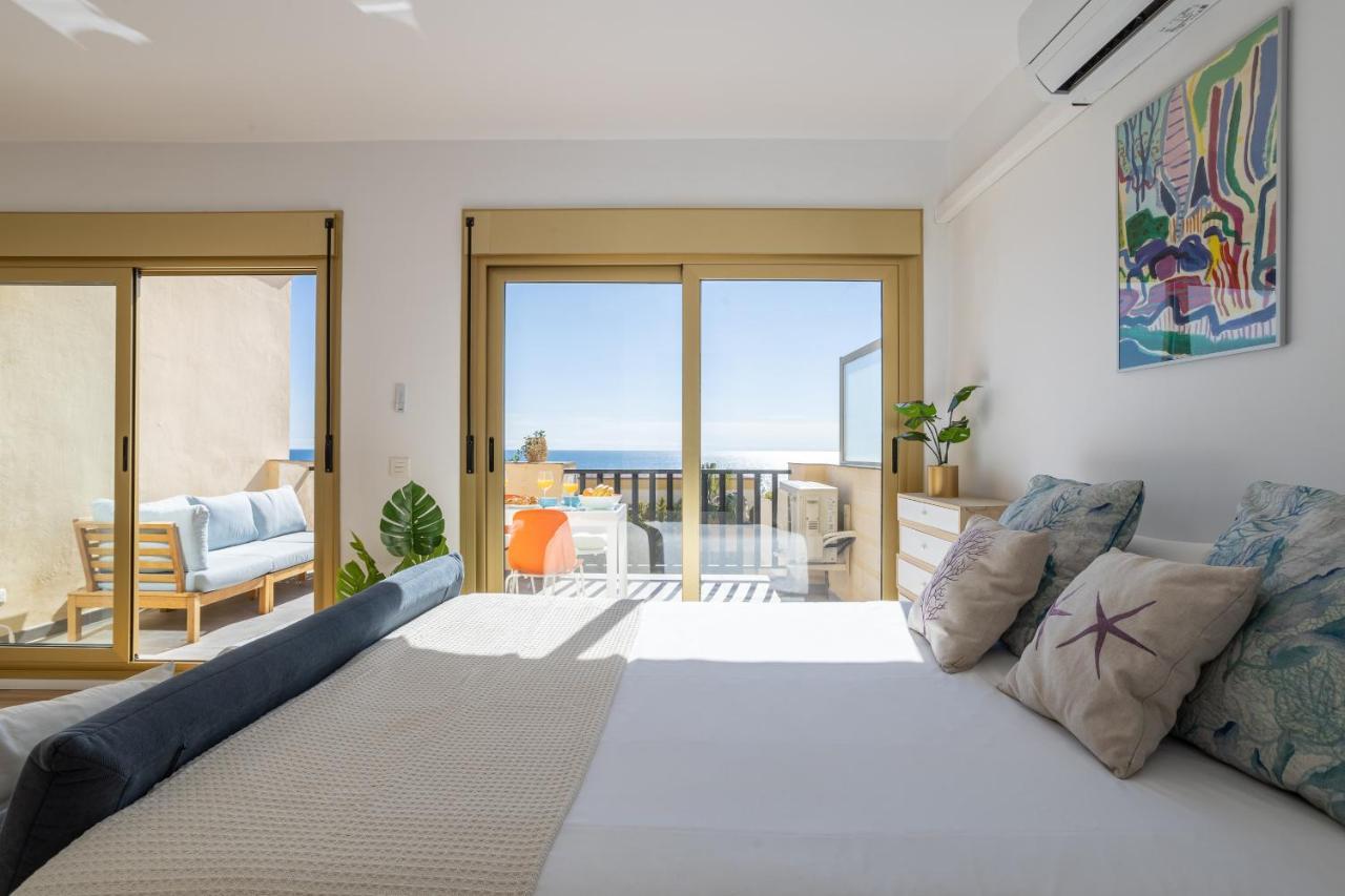 Oleholidays 344 Romana Playa Con Vistas Al Mar Marbella Buitenkant foto