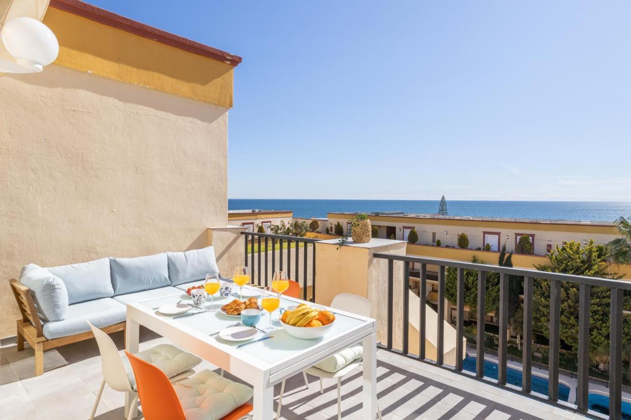 Oleholidays 344 Romana Playa Con Vistas Al Mar Marbella Buitenkant foto